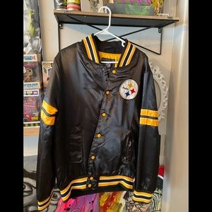 Steeler jacket men's large